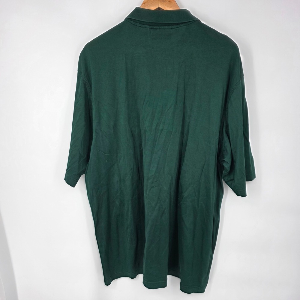 Amen Corner Masters Golf Polo Shirt Mens XL Green Pima Cotton Short Sleeve Logo - Picture 3 of 6